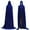 Blue, variant on Halloween Witch Hooded Robe Cloak Long Velvet Cape Cosplay Costume Unisex, Green