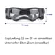 thumbnail image 2 of Gafas para perros pequeños, gafas de sol con protección UV para perros con correa de goma ajustable, gafas de motocicleta para perros a prueba de viento, 2 of 5