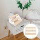 thumbnail image 4 of 1 PC Borrar acrílico y soporte de madera Pantalla Durable Soporte para Organizador, 4 of 5