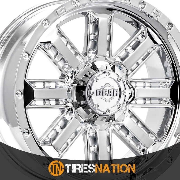 18x9 Gear Off Road 723C Nitro Chrome Wheel 6x135/6x5.5 (18mm