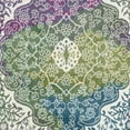 thumbnail image 5 of SAFAVIEH Watercolor Edna Abstract Colorful Runner Rug, Ivory/Fuchsia, 2'3" x 8', 5 of 6