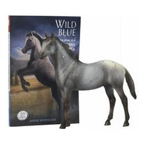Breyer Classics Wild Blue: Book and Horse Toy Set (1:12 Scale)
