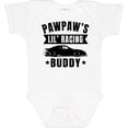 thumbnail image 3 of Inktastic Pawpaw's Lil' Racing Buddy with Car Silhouette Boys or Girls Baby Bodysuit, 3 of 5