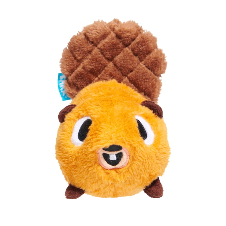 BARK Dam Daniel Beaver Dog Toy, Squeaky Crinkle photo 1