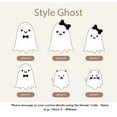 thumbnail image 2 of Fall Ghost Family Name Sign Personalized Wooden Halloween Home Decor, 2 of 3
