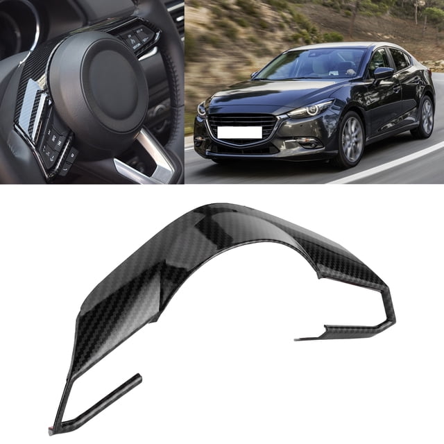 Steering Wheel Trim, Fydun ABS Sequins Car Steering Wheel Trim Cover Sticker For 3 Axela For CX 4 For CX 5 2017 To 2019