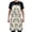 Blue and Brown Owls, variant on Hand Drawn Owls Kitchen Apron with 2 Pockets Adjustable waterproof Cooking Aprons for Women Men Chef