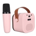 thumbnail image 1 of Máquina De Karaoke ANGGREK Con Micrófonos Inalámbricos Altavoz Portátil Con Luz Dinámica LED, 1 of 7