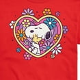 thumbnail image 3 of Peanuts - Hug Heart Flower - Men's Short Sleeve Graphic T-Shirt, 3 of 6
