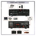 2000W 5.0 Bluetooth 2 Channel Audio Power HiFi Amplifier 326BT AV Amp