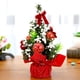 thumbnail image 4 of 20CM Árbol de Navidad Mini Decoraciones navideñas de escritorio Adornos navideños de brico Abanopi Árbol de Navidad, 4 of 5