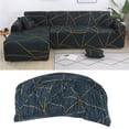 thumbnail image 4 of Funda De Sofá, Diseño De Patrón De Moda, Fácil De Limpiar, Funda De Material De Fibra De Poliéster De Alta Calidad Con Tira De Fijación De Sofá Para El Hogar Para La Oficina ANGGREK Otros, 4 of 8