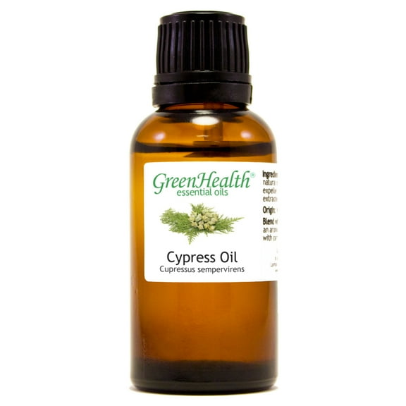 Cypress Essential Oil 30 mL (1 oz) - Pure & All Natural - Aromatherapy Oil