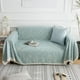 thumbnail image 1 of Nvzi Couch Cover Chenille Sofa Covers Sofa Towel Cover for Living Room Sofa Easy Fit Washable Furniture Sofa Protector 70.87*59.06inch (Blue Green), 1 of 4
