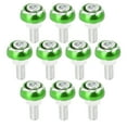 thumbnail image 1 of Unique Bargains 10pcs 6mm Metal Motorcycle License Plate Frame Bolt Screw Fastener, 1 of 6