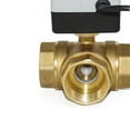 thumbnail image 2 of Válvula eléctrica de latón DN15 DN20 DN25 motorizada de 2 vías DYNWAVEMX, 2 of 7