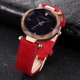 thumbnail image 1 of CAGARNY 6877 Leather Strap Life Waterproof Watch, 1 of 4