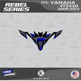 thumbnail image 3 of Kalair GFX Graphics Kit for Yamaha ATV YFZ450R Rebel Series, 3 of 5