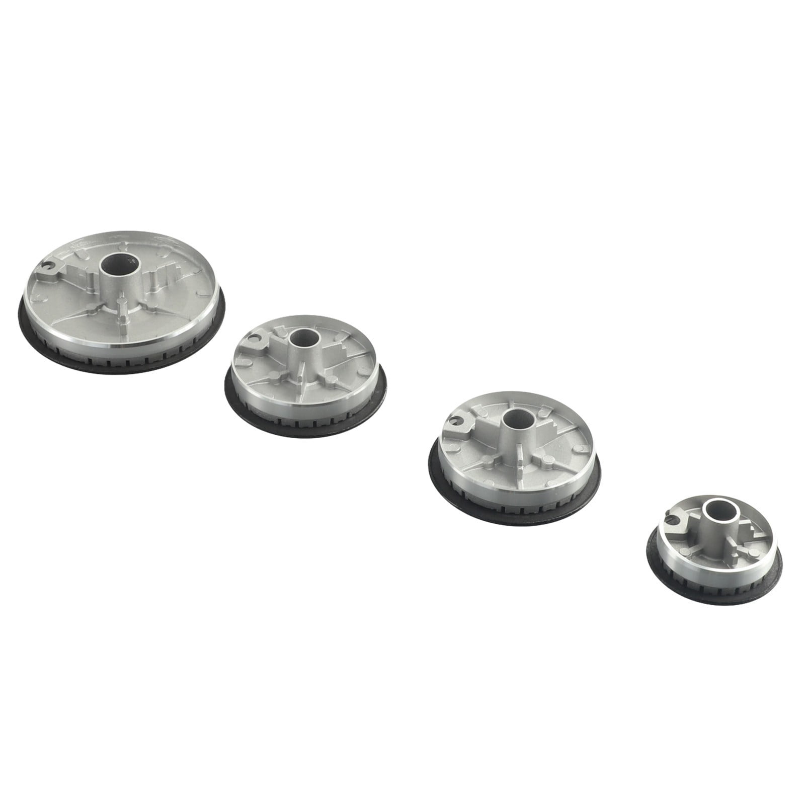 CHENGSI for Upgrade Cooker Hat Set Oven Gas Hob Burner Crown Cap Replacement Kit for Kitchen Stove Handles Lid Uniform Heat Distribution Easy Clean