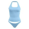 thumbnail image 3 of Camisoles & Tanks Women's Solid Color Tank Top Set for Home Leisure Lightweight Layering Spring Summer Fall, 3 of 4