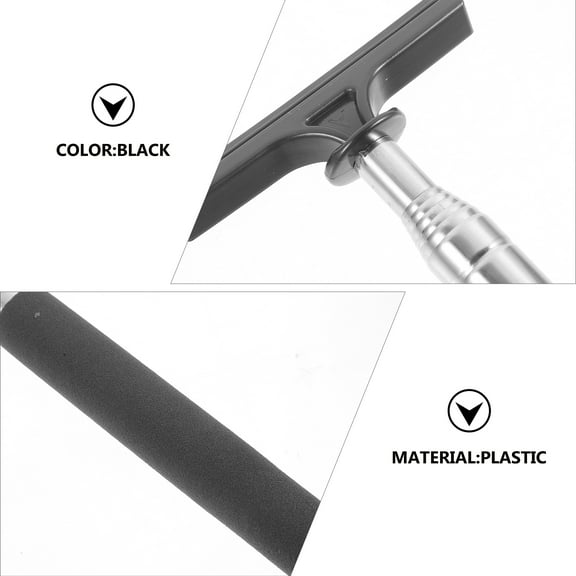 LEXSOMEO Car Side Mirror Squeegee Portable Car Rearview Mirror Wiper Telescopic Mirror Squeegee Cleaner