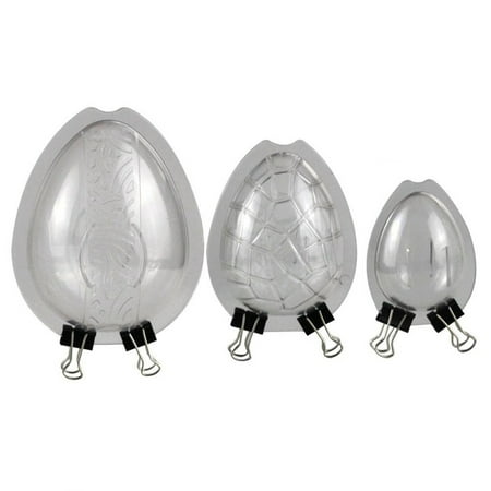 

6 PCS DIY Chocolate Mold 3D Easter Eggs Mold Baking Mould Cake Decorating Kitchen Baking Pastry Confectionery Tool