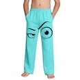 thumbnail image 2 of SGFCWSX Boys Lounge Pants Elastic Waist Graphic Loose Fit Soft Casual Pants for Kids Green Size 11 Years, 2 of 9