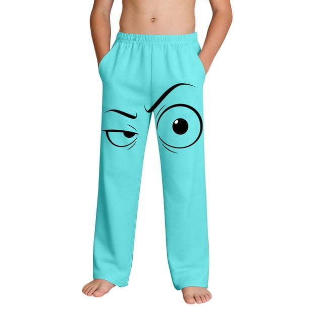 Niños Pantalones Niñas con Bolsillos Impresos Moda de Playa Casual para Niñas Pequeñas Pantalones