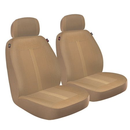 Genuine Dickies 2 Piece Sorrento Universal Car Seat Covers  Tan