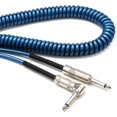 thumbnail image 1 of Lava Cable Retro Coil Instrument Cable Metallic Blue, 20 Feet Angled-Straight, 1 of 3