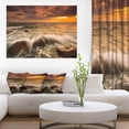 thumbnail image 1 of Rushing Ocean Waves into Rocks, 1 of 3