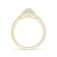 thumbnail image 2 of ANGARA Natural Diamond Ring with Accented Split Shank in 14K Yellow Gold for Women (Size-3.7mm| Color-G| Clarity-VS2) | April Birthstone, Anniversary, Jewelry Gift for Women | Natural Diamond Ring, 2 of 9