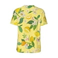 thumbnail image 2 of Daiia Lemon Mens Baseball Jersey Button Down Shirts Short Sleeve Sports Uniforms-Small, 2 of 9