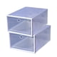 thumbnail image 3 of Cajas apilables para zapatos con frontal transparente - cajones organizadores de plástico de 12,2" x 8,27" x 4,72", ventilados y resistentes para zapatillas y tacones, 3 of 3