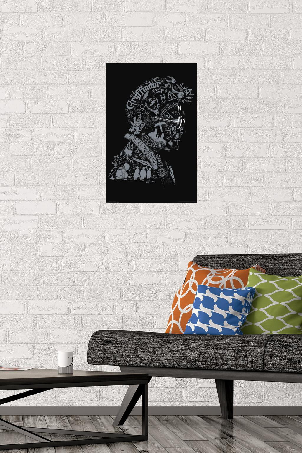 The Wizarding World: Harry Potter - Text Graphic of Harry Potter Wall Poster, 14.725" x 22.375"