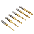 thumbnail image 4 of Titanium Combination Drill Tap Bit Set 52PCS SAE and Metric Tap Bits Kit for Screw Thread Drilling Tapping Deburring, 4 of 4
