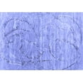thumbnail image 1 of Ahgly Company Machine Washable Indoor Rectangle Abstract Blue Contemporary Area Rugs, 5' x 7', 1 of 4
