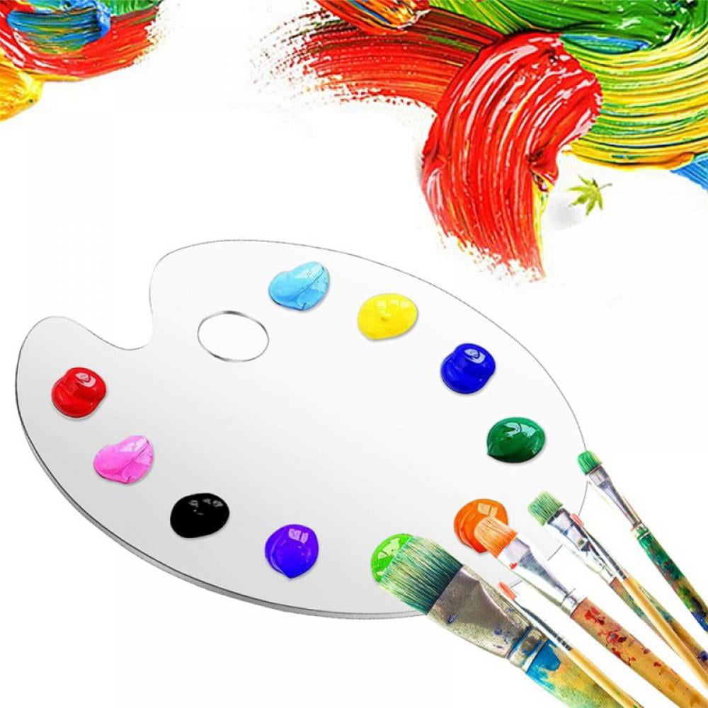 Artist Finished Palette Oil Acrylic Paint Tray Painting Tool Home DIY Craft 