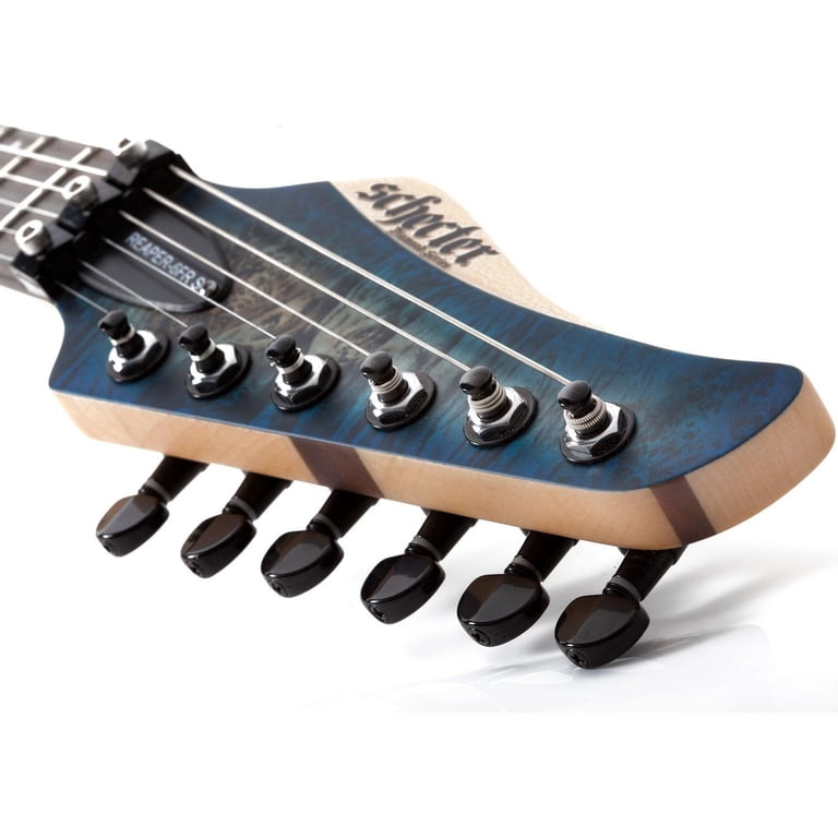 Schecter Reaper-6 FR S Electric Guitar (Satin Sky Burst) - Walmart.com