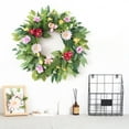thumbnail image 1 of 2025 Spring Style Imitation Chain Home Decoration Pendant Wedding Scene Decoration Door Decoration Wall Hanging 50x50cm Imitation Flowers, 1 of 9