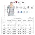 thumbnail image 6 of BALEAF Women's UV UPF 50+ Long Sleeve Sun Shirts Hoodie Jackets Thumb Hole Quick Dry Athletic Outdoor Hiking Gray XXXL, 6 of 6