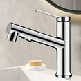 thumbnail image 4 of Bathroom Sink Faucet, G1/2 Hot Cold Mixing Pull Out Sink Faucet  for Home Use, 4 of 7