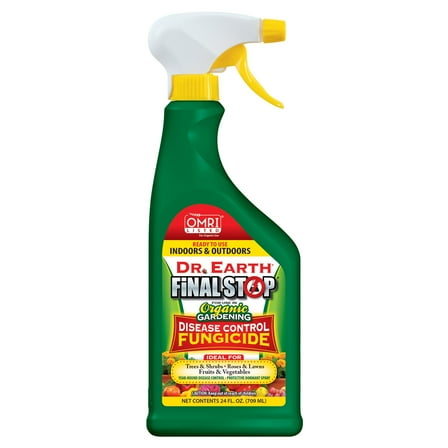 Dr. Earth Final Stop Ready to Use Disease Control Fungicide, 24 oz. 1 Bottle