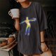 thumbnail image 2 of Blusa de manga corta de verano con estampado de mueca gótica vintage para mujer Pompotops hfajkhk138632, 2 of 9