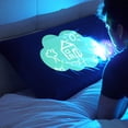 thumbnail image 2 of Funda de almohada Illuminated Apparel Glow Sketch Interactive, 2 of 5