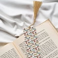 thumbnail image 6 of Kdxio Art Of Living Print Metal Tassel Bookmarks,Perfect Gift for Art Lovers and Bookworms Metal Bookmarks for Women, 6 of 8