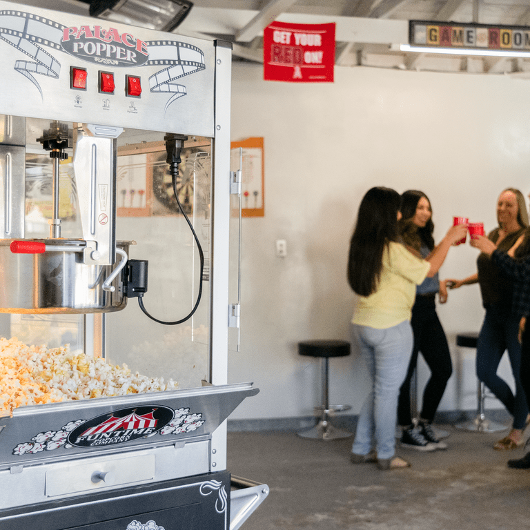 Funtime 8 oz. Commercial Carnival Bar Style Popcorn Popper Machine