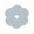 thumbnail image 7 of 13 Inch Round Placemats Set of 6, Gray Blue Dandelion Non Slip Heat Insulation PP Table Mats, Spring Flowers Modern Minimalist Washable Place Mats for Kitchen Dining Party Table Decor, 7 of 7
