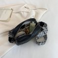 thumbnail image 2 of Bolsa De Hombro Bolso bandolera de piel de vaca de primera capa, bandolera con letras a la moda para el trabajo (negro) Likrtyny  Para Estrenar, 2 of 9