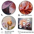 thumbnail image 3 of Designart "Pure Blossoms Of Lotus" Lotus Floater Framed Canvas Wall Art, 3 of 5
